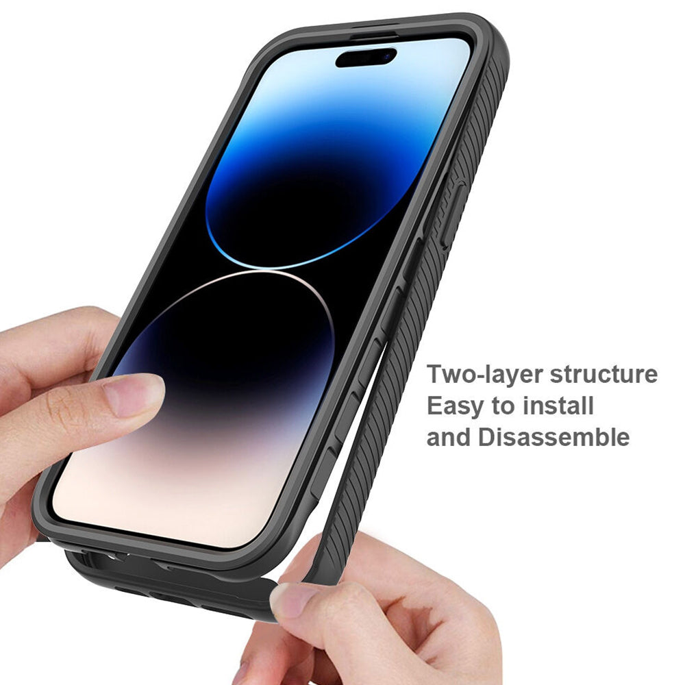 Husă iPhone 15 Pro 360 Techsuit Defense360 Pro, negru – imagine 4