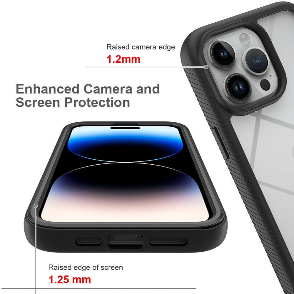 Husă iPhone 15 Pro 360 Techsuit Defense360 Pro, negru – imagine 5
