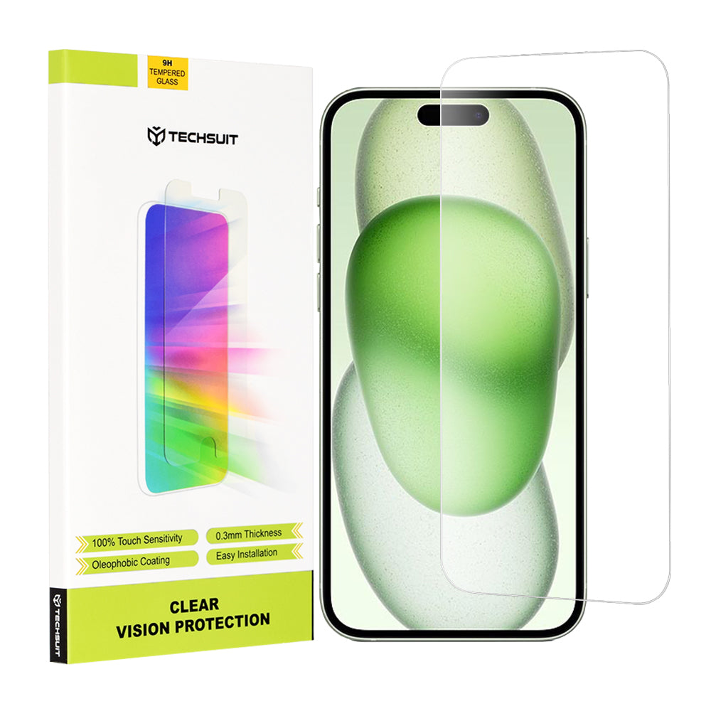 Folie sticlă Techsuit Clear Vision iPhone 15 Plus – imagine 1