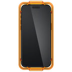 Folie de sticlă Spigen Glas.tR AlignMaster cu ramă neagră pentru iPhone 15 Plus – imagine 2