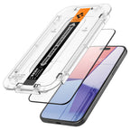 Folie de sticlă Spigen Glas.tR EZ Fit pentru iPhone 15 – imagine 3