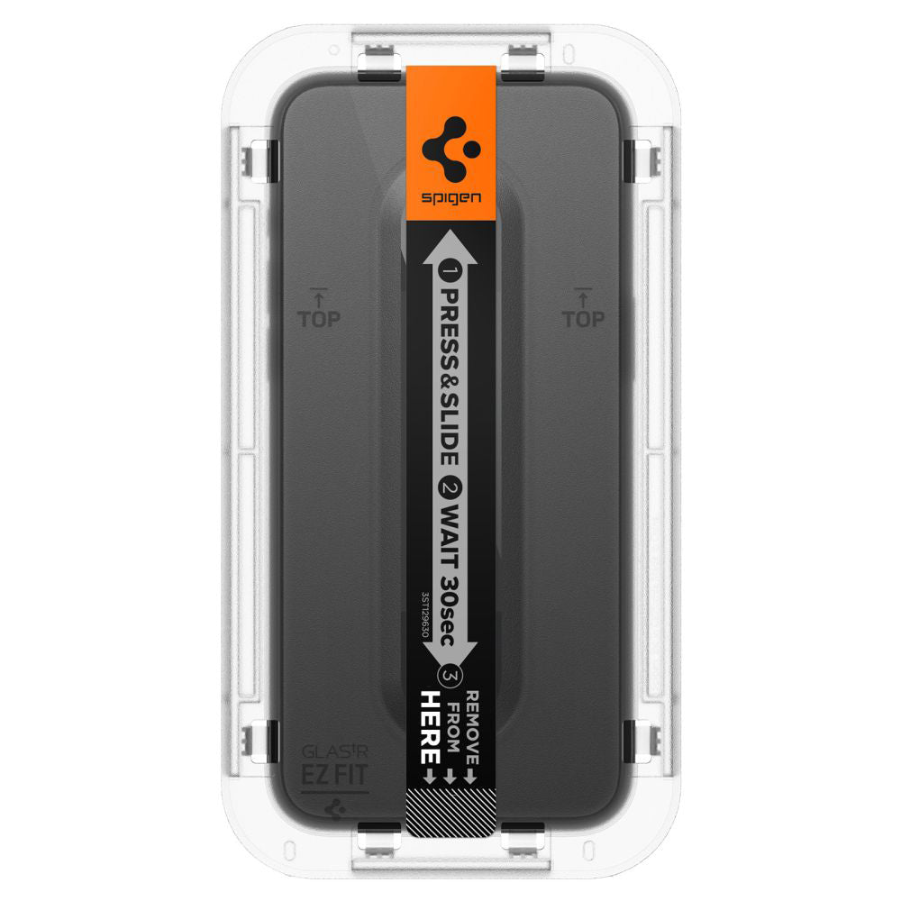 Folie de sticlă Spigen Glas.tR EZ Fit pentru iPhone 15 – imagine 4