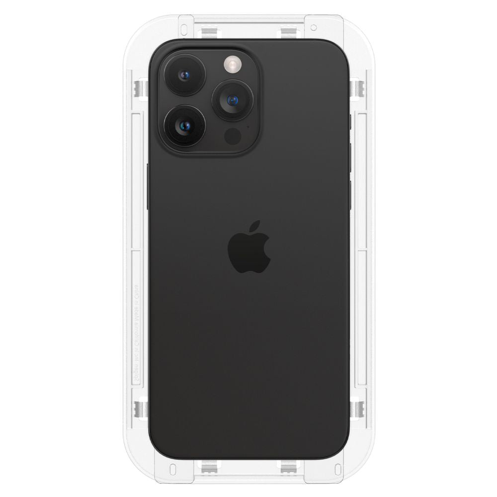 Folie de sticlă Spigen Glas.tR EZ Fit pentru iPhone 15 Pro Max – imagine 7