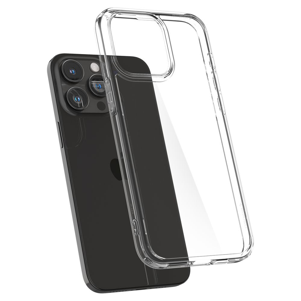 Husă Spigen Ultra Hybrid iPhone 15 Pro Max – Transparent – imagine 8
