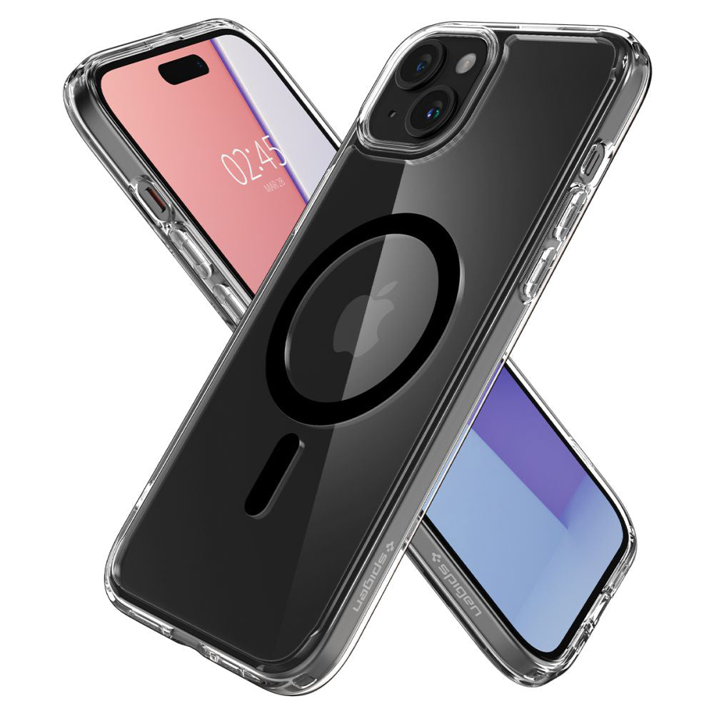 Husă Spigen Ultra Hybrid MagSafe iPhone 15 – Negru – imagine 4