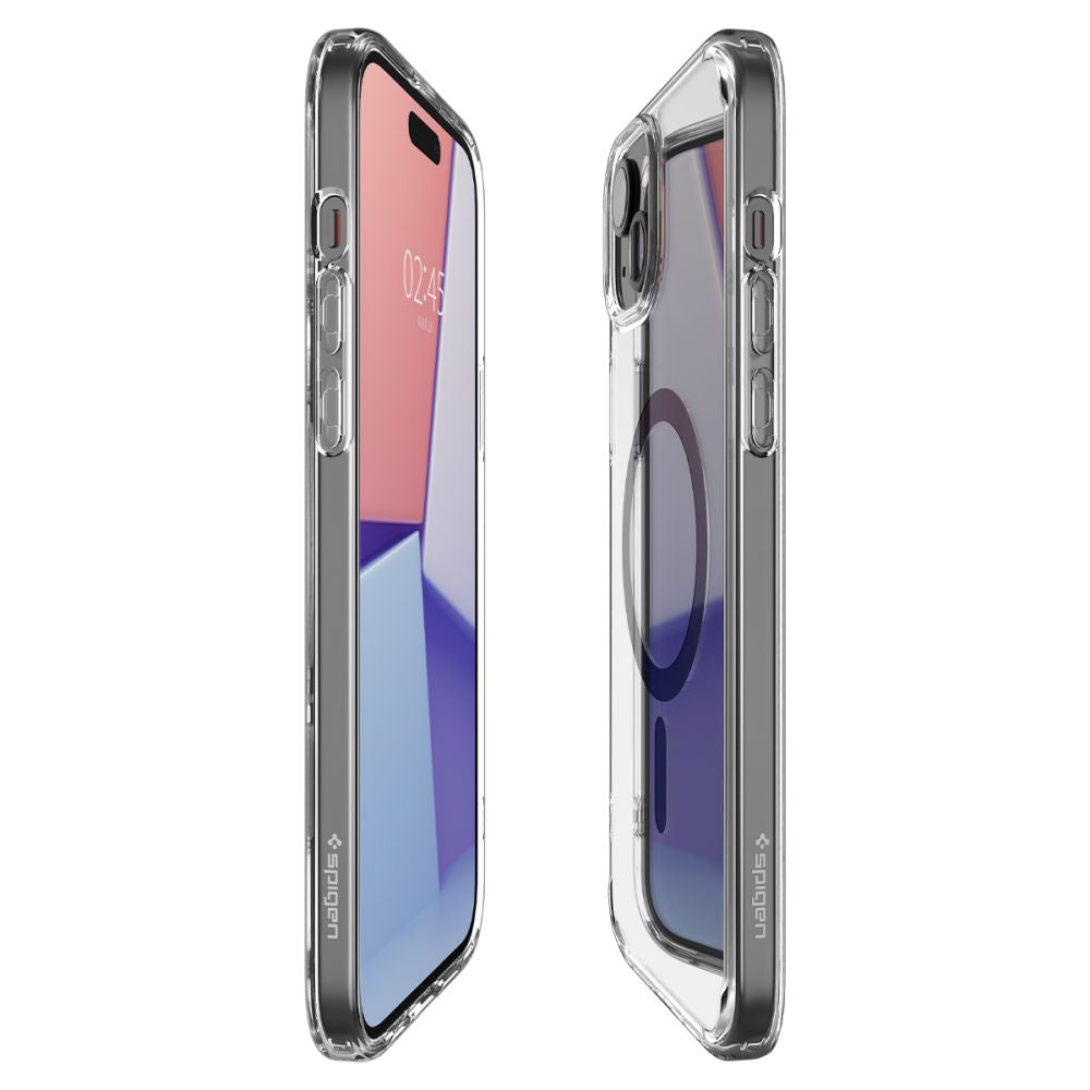 Husă Spigen Ultra Hybrid MagSafe iPhone 15 – Negru – imagine 5