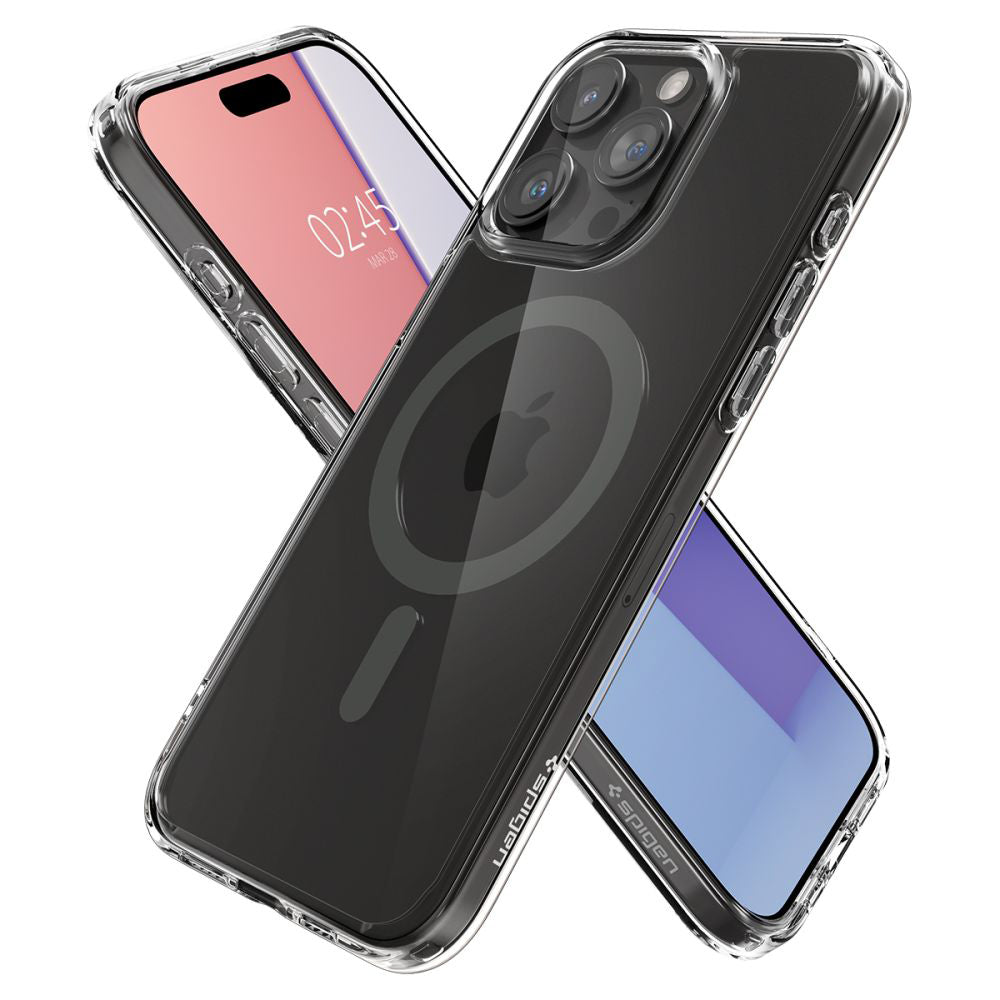 Husă Spigen Ultra Hybrid MagSafe iPhone 15 Pro Max – Grafit – imagine 6