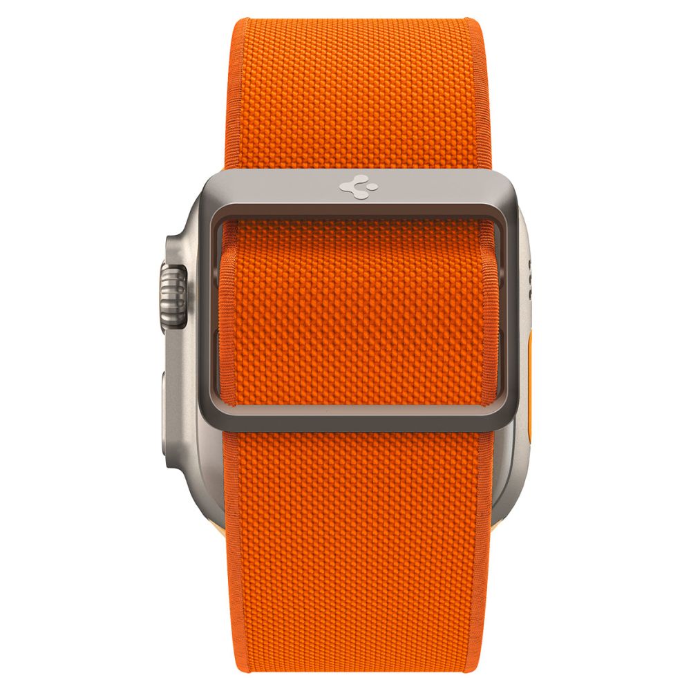 Curea textilă Spigen Lite Fit Ultra Apple Watch 42 / 44 / 45 / 46 / 49 mm – Portocaliu – imagine 3