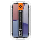 Folie de sticlă Spigen Glas.tR EZ Fit HD pentru iPhone 15 – imagine 5