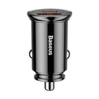 Încărcător auto Baseus Circular USB-C + USB-A 30W – imagine 5