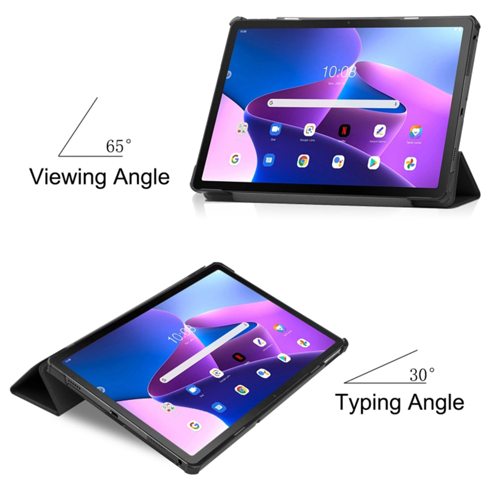 Husă Lenovo Tab M10 3rd Gen Techsuit FoldPro, negru – imagine 3