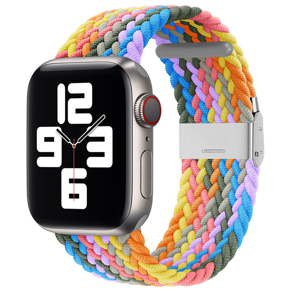 Curea Apple Watch 38 / 40 / 41 / 42 mm Techsuit W032, nailon, mov – imagine 1
