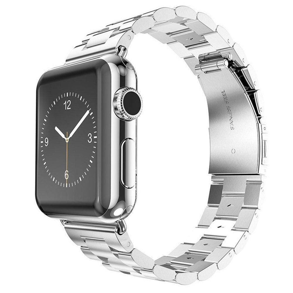 Curea Apple Watch 38 / 40  Techsuit W036, oțel inoxidabil, argintiu – imagine 2