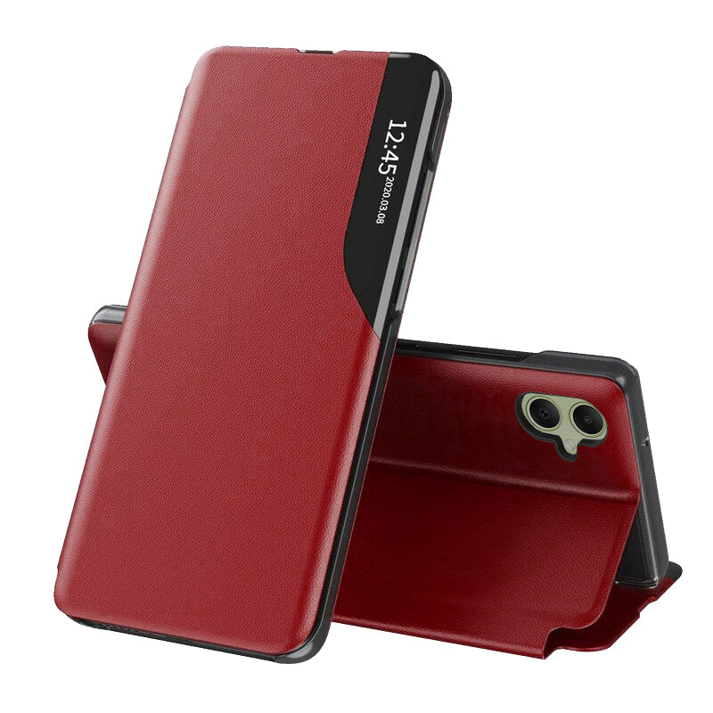 Husă flip Techsuit eFold Galaxy A05 – Roșu – imagine 1
