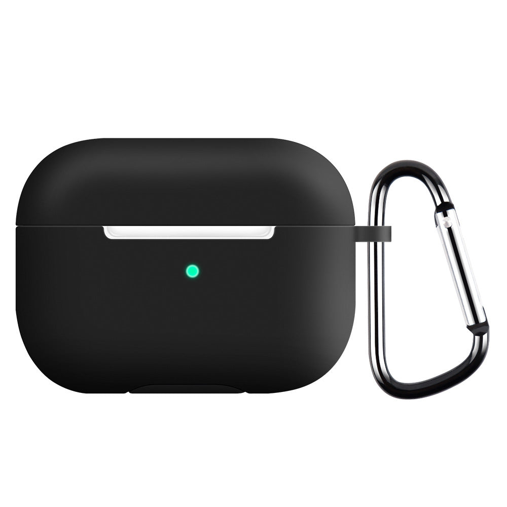 Husă silicon AirPods 3, ultra-subțire, negru – Techsuit – imagine 2
