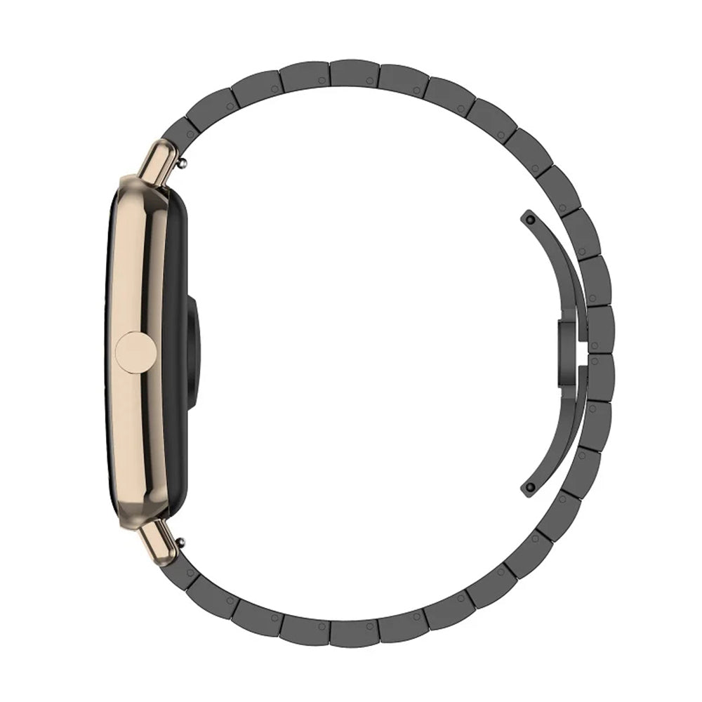 Curea Huawei Watch GT 2 (46 mm) Techsuit W012, oțel inoxidabil, negru – imagine 4