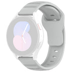 Curea Huawei Watch GT 2 (46 mm)/GT 2 Pro Techsuit W050, silicon, gri – imagine 1
