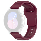 Curea Samsung Galaxy Watch 4/5 Techsuit W050, silicon, bordo – imagine 1