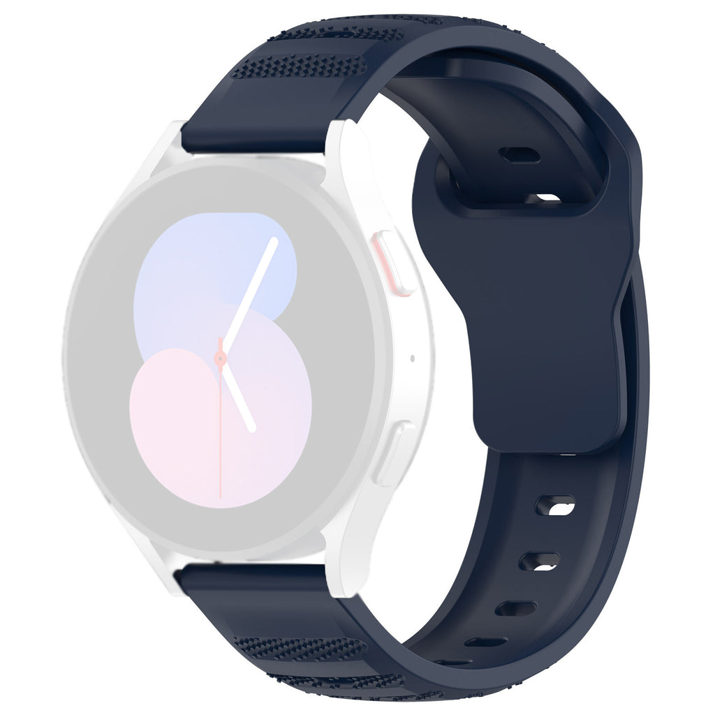Curea Samsung Galaxy Watch 4/5 Techsuit W050, silicon, albastru – imagine 1