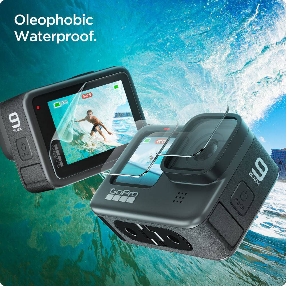 Set protecții Spigen Glas.tR Slim pentru GoPro HERO9 / HERO10 / HERO11 / HERO12 – imagine 6