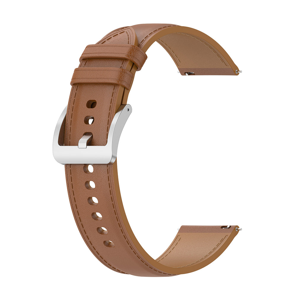 Curea Samsung Galaxy Watch 4/5 Techsuit W048, piele, maro – imagine 1