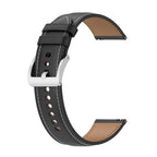 Curea Huawei Watch GT 2 (46 mm)/GT 2 Pro Techsuit W048, piele, negru – imagine 1