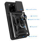 Husă Xiaomi 13T / 13T Pro Techsuit CamShield, negru – imagine 3