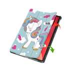 Husă Lenovo Tab M11 Techsuit FoldPro, unicorn – imagine 3