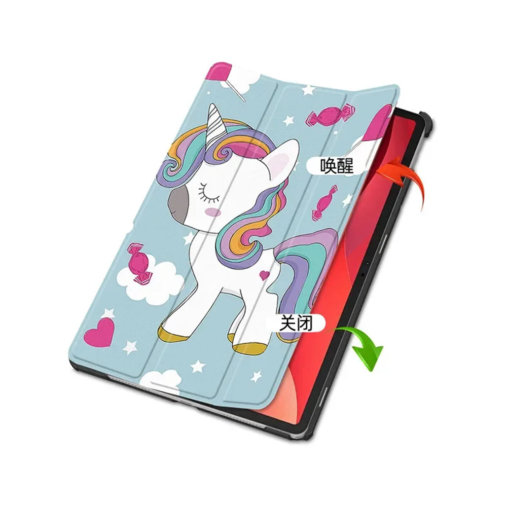 Husă Lenovo Tab M11 Techsuit FoldPro, unicorn – imagine 3