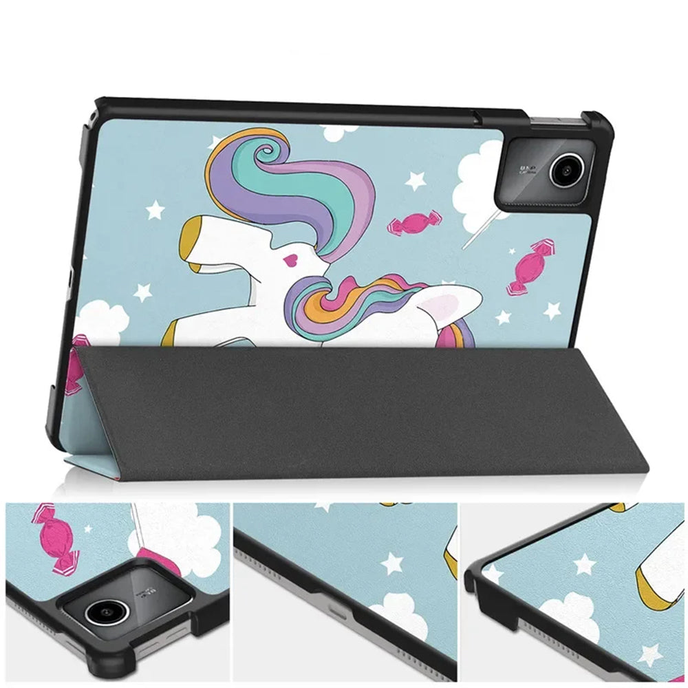 Husă Lenovo Tab M11 Techsuit FoldPro, unicorn – imagine 4