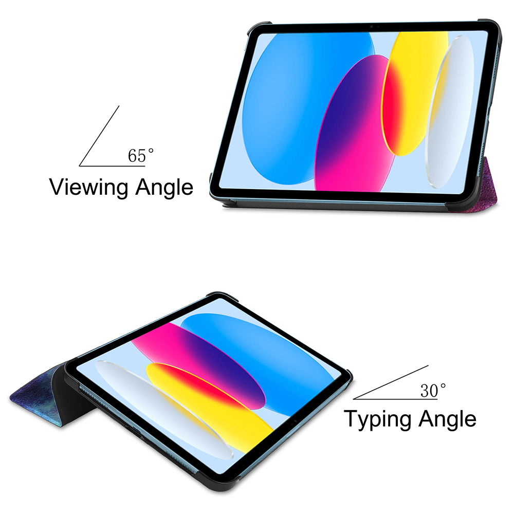 Husă iPad 10 10.9 / 11 Techsuit FoldPro, galaxy – imagine 3