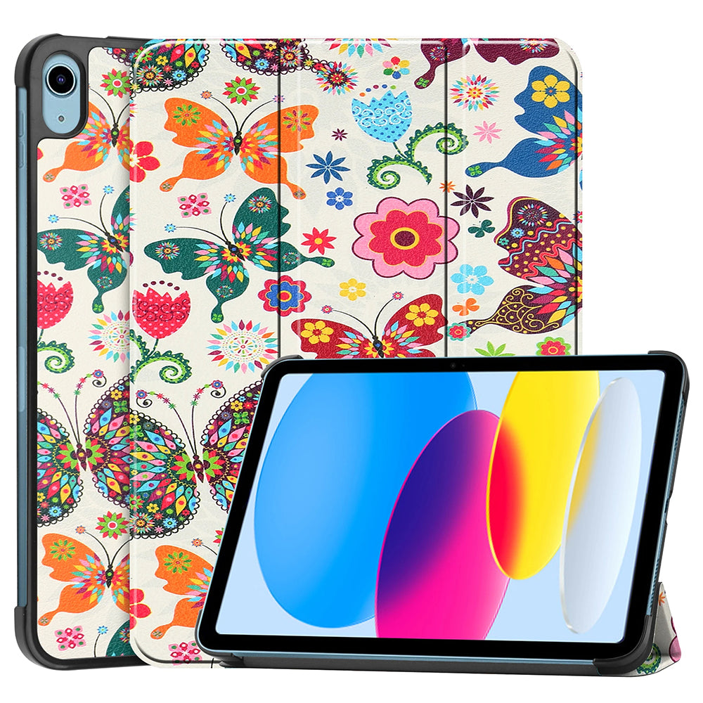 Husă iPad 10 10.9 / 11 Techsuit FoldPro, butterfly – imagine 1