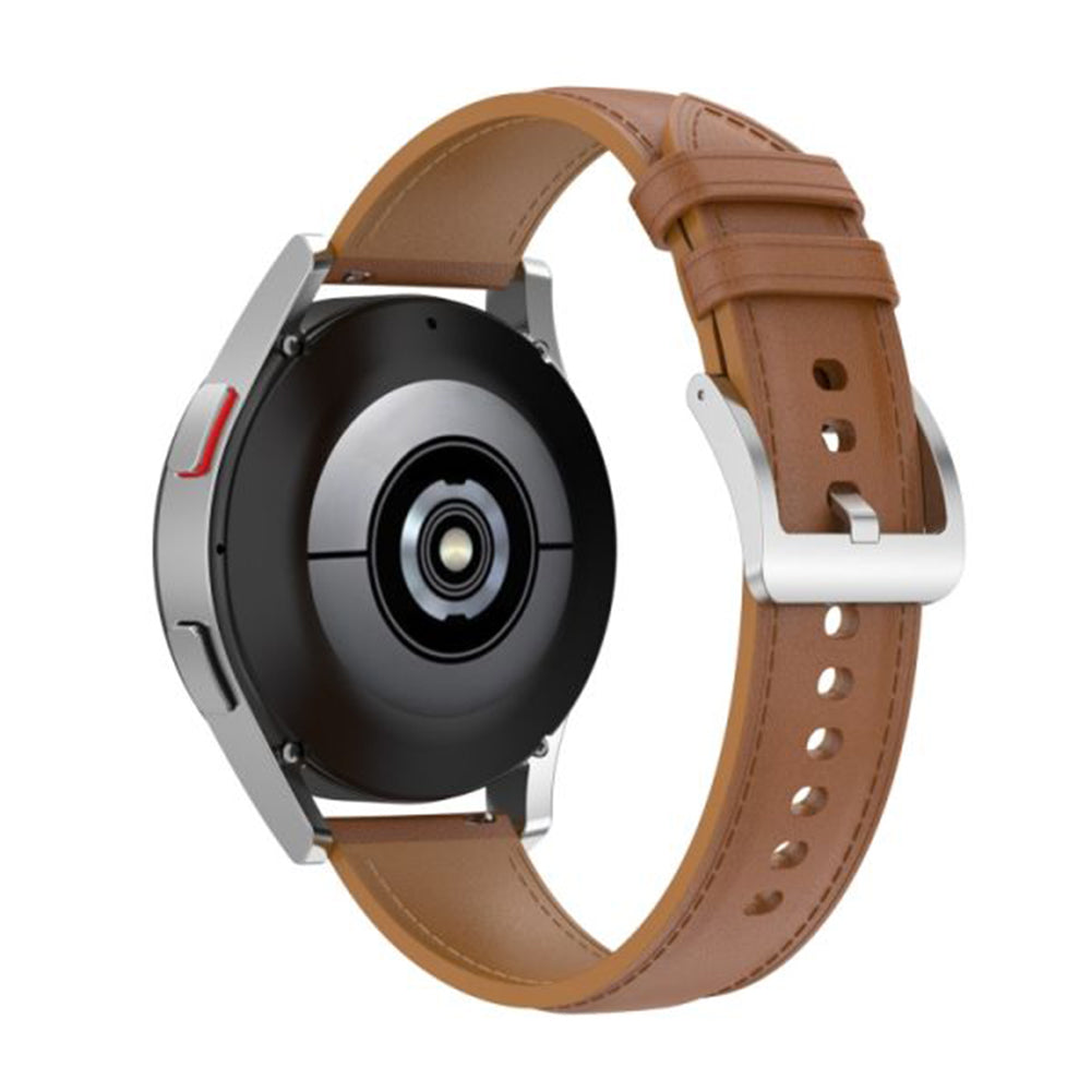 Curea Samsung Galaxy Watch 4/5 Techsuit W048, piele, maro – imagine 4