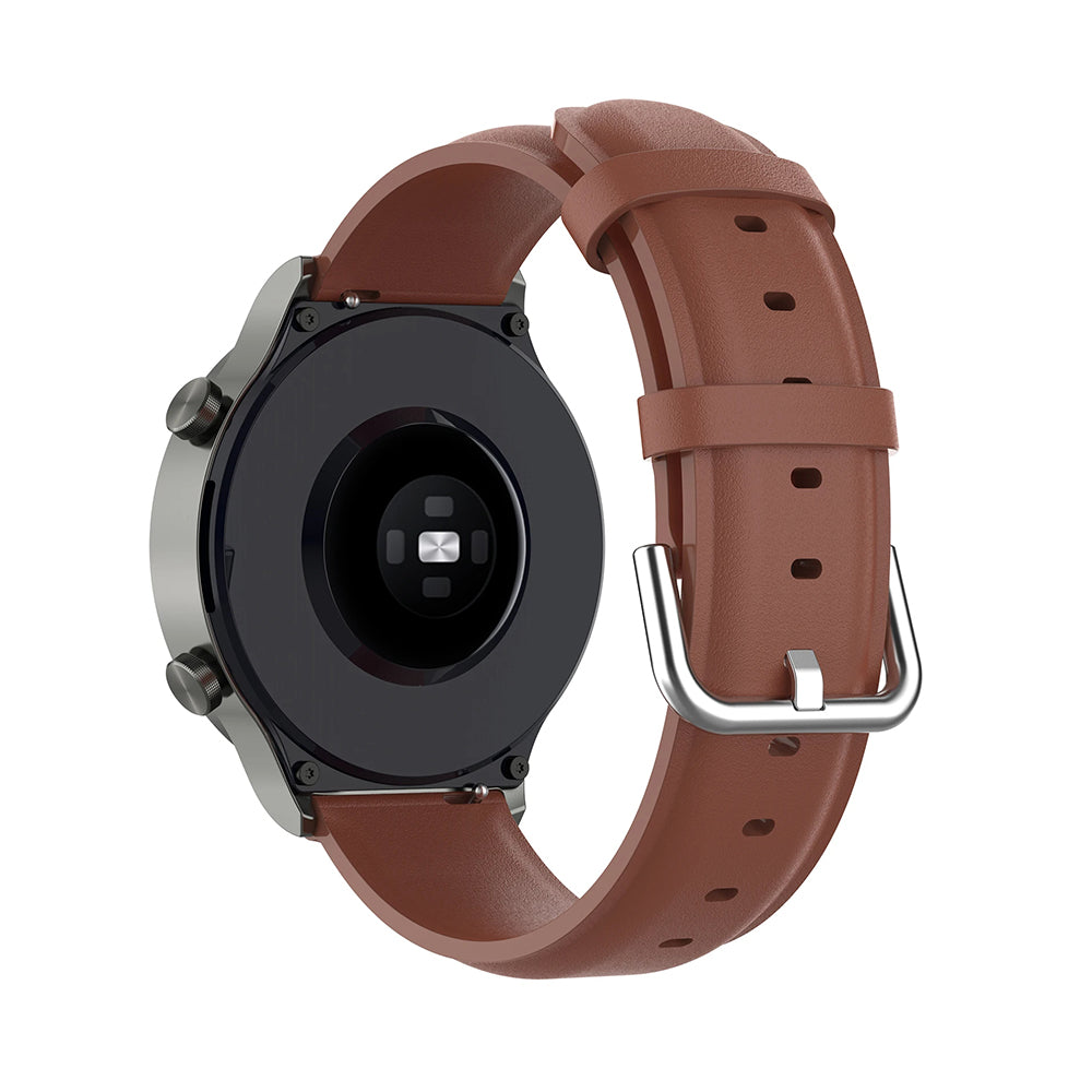 Curea Samsung Galaxy Watch 4/5 Techsuit W007PU, piele ecologică, maro – imagine 2