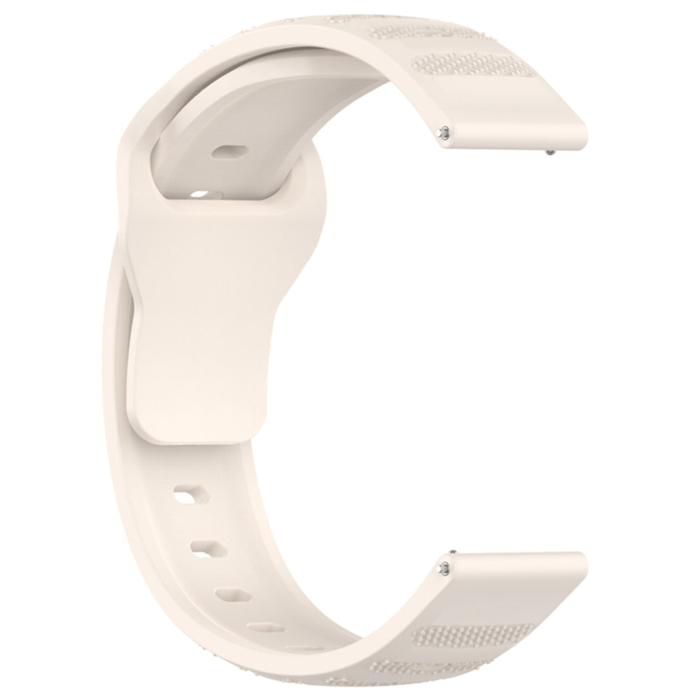 Curea Huawei Watch GT 2 (46 mm)/GT 2 Pro Techsuit W050, silicon, bej – imagine 2
