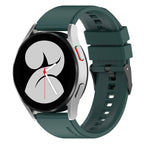 Curea Samsung Galaxy Watch 4/5 Techsuit W026, silicon, verde închis – imagine 3