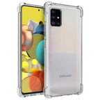 Husă transparentă Techsuit Shockproof Clear Silicone Galaxy A51 – Transparent – imagine 2