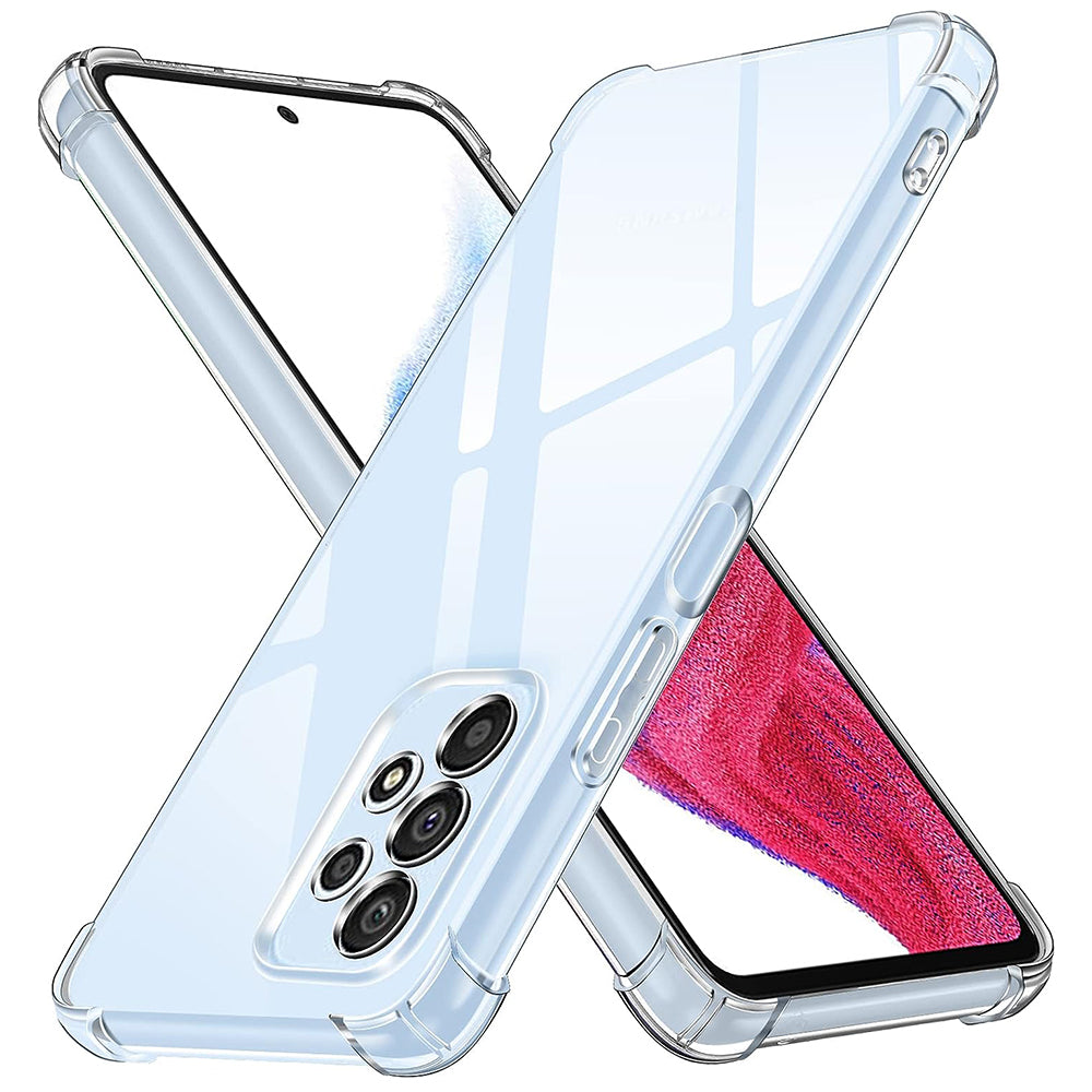 Husă transparentă Techsuit Shockproof Clear Silicone Galaxy A53 5G – Transparent – imagine 1