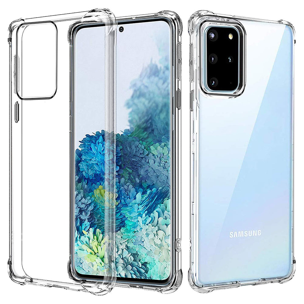 Husă transparentă Techsuit Shockproof Clear Silicone Galaxy S20 Plus – imagine 2