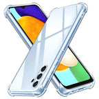 Husă transparentă Techsuit Shockproof Clear Silicone Galaxy A13 / A04s – Transparent – imagine 1