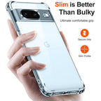 Husă Google Pixel 7 Techsuit Shockproof Clear Silicone – imagine 2