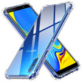 Husă transparentă Techsuit Shockproof Clear Silicone Galaxy A7 2018 – imagine 1