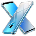 Husă transparentă Techsuit Shockproof Clear Silicone Galaxy S9 – imagine 1