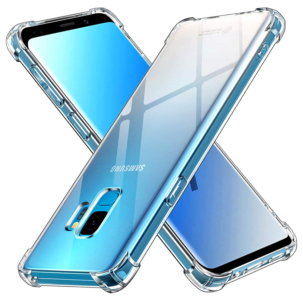 Husă transparentă Techsuit Shockproof Clear Silicone Galaxy S9 – imagine 1