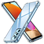 Husă transparentă Techsuit Shockproof Clear Silicone Galaxy A32 – Transparent – imagine 1