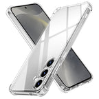 Husă transparentă Techsuit Shockproof Clear Silicone Galaxy S24 – Transparent – imagine 1