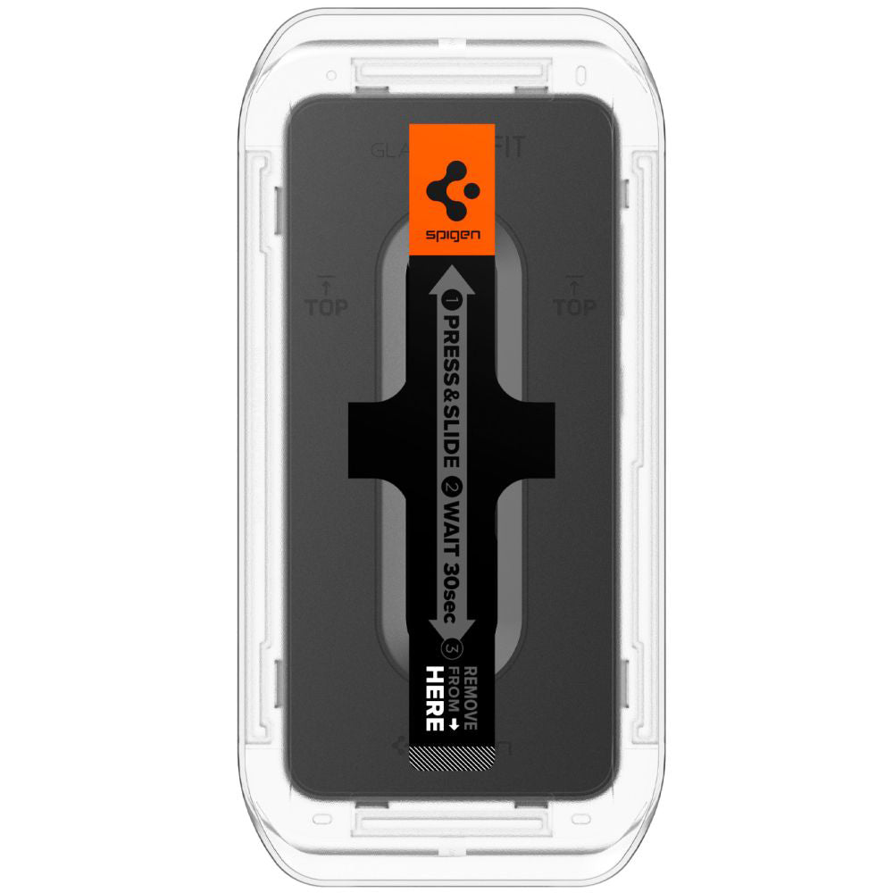Folie de sticlă Spigen Glas.tR EZ Fit pentru Samsung Galaxy S24 / S25 – imagine 6