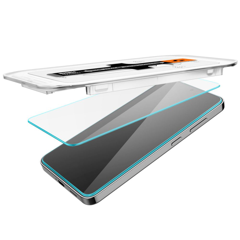 Folie de sticlă Spigen Glas.tR EZ Fit pentru Samsung Galaxy S24 / S25 – imagine 7