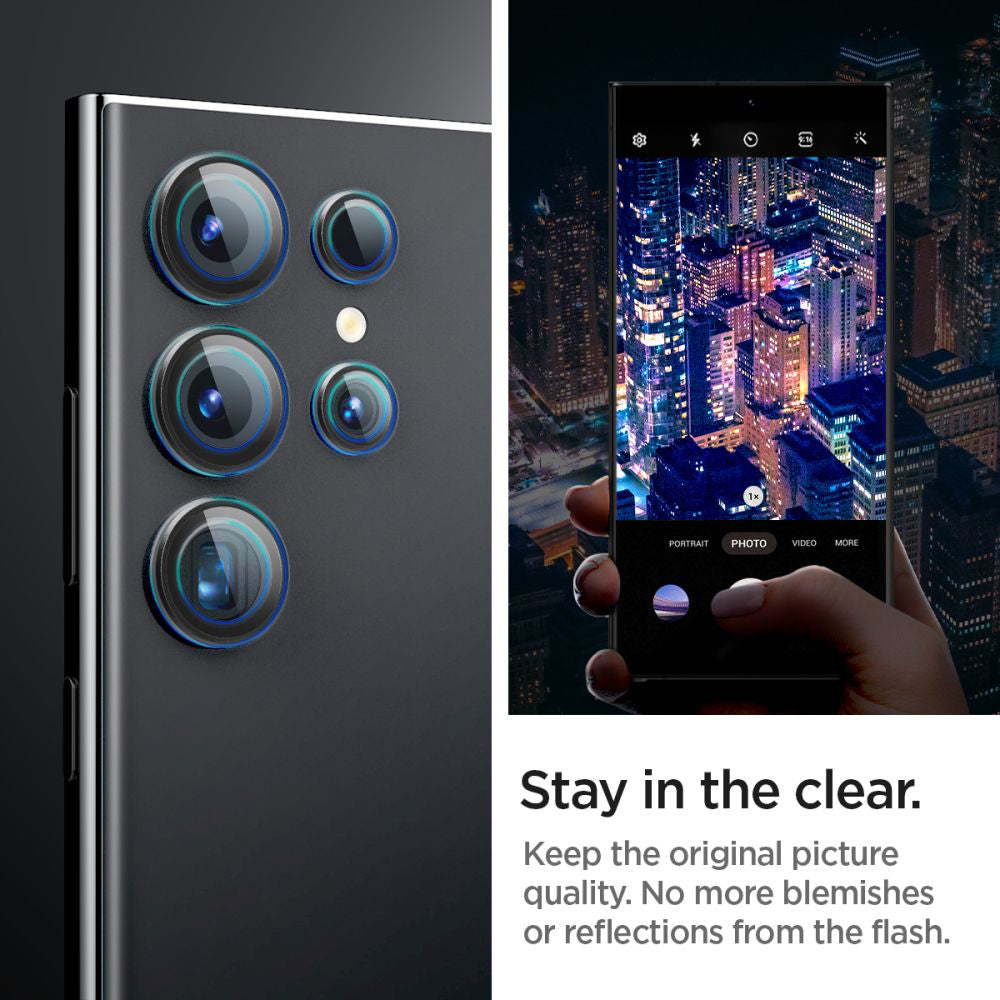 Protecție cameră Spigen Optik.tR EZ Fit Pro pentru Samsung Galaxy S24 Ultra – imagine 4