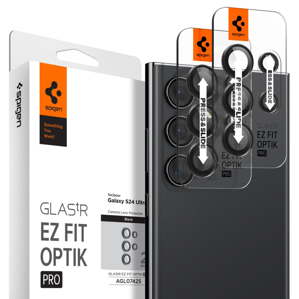 Protecție cameră Spigen Optik.tR EZ Fit Pro pentru Samsung Galaxy S24 Ultra – imagine 1